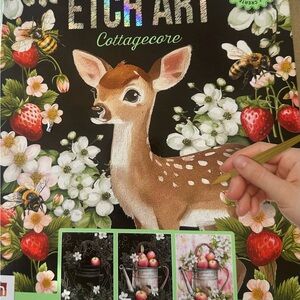 Cottagecore Etch Art